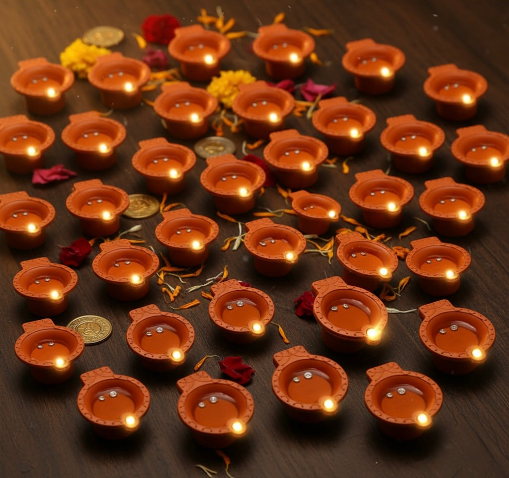 LED Water Sensor Diya