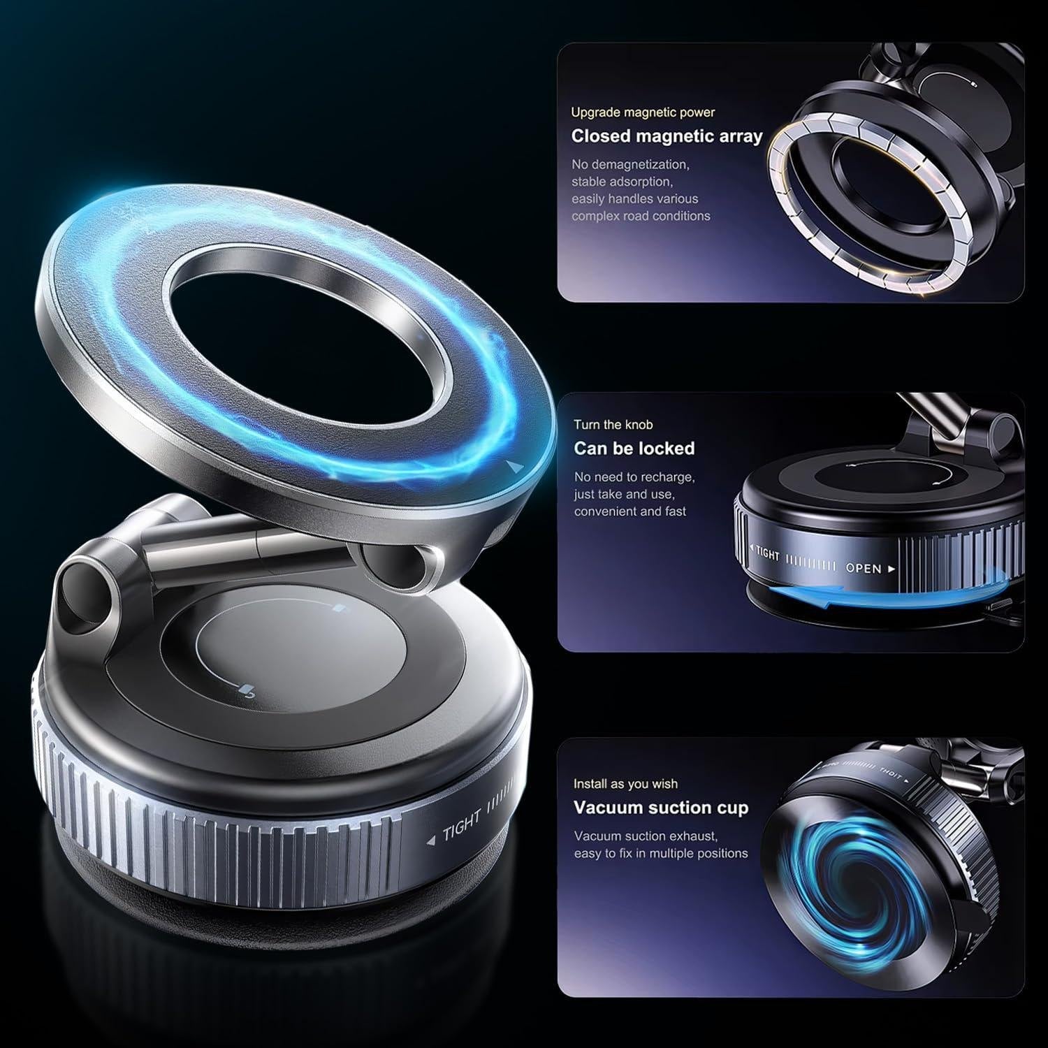 Magnetic Suction Phone Holder