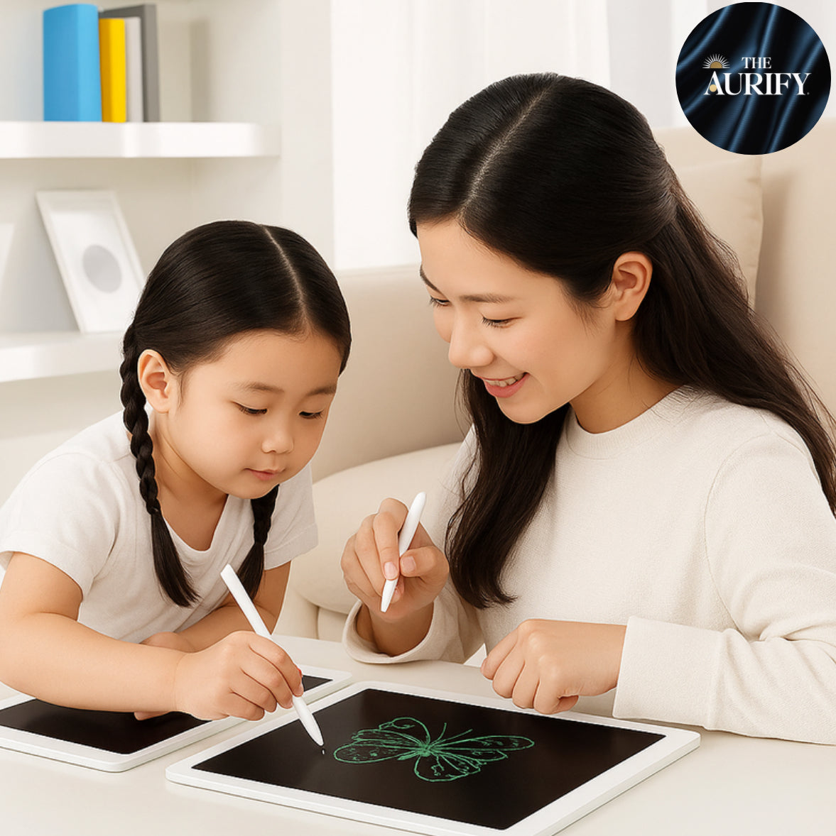 COMBO (4 BOOK + 10 REFILL+ 1 Pen +1 Grip) AND Digital Notepad