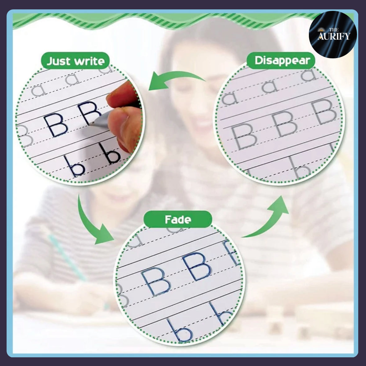 COMBO (4 BOOK + 10 REFILL+ 1 Pen +1 Grip) AND Digital Notepad